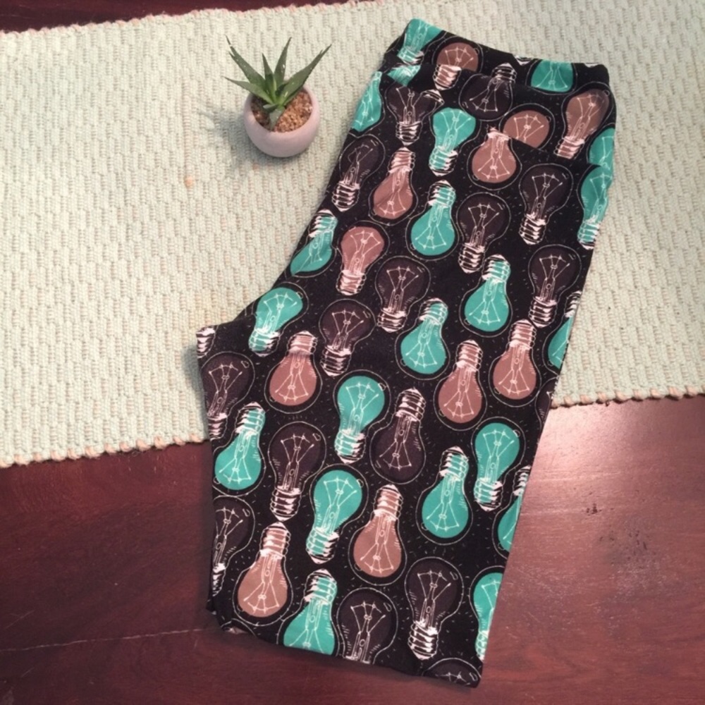Lularoe TC Leggings Lightbulbs! 💡💡💡